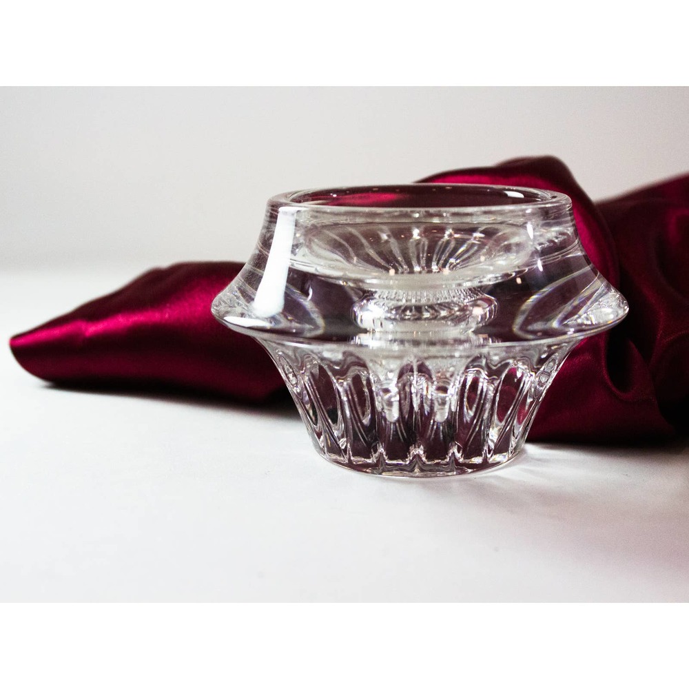 Holiday Crystal Candle Holder